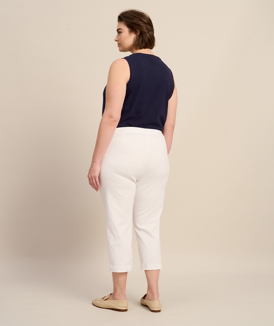 Crop Slim Stretch Pant Suzanne Grae