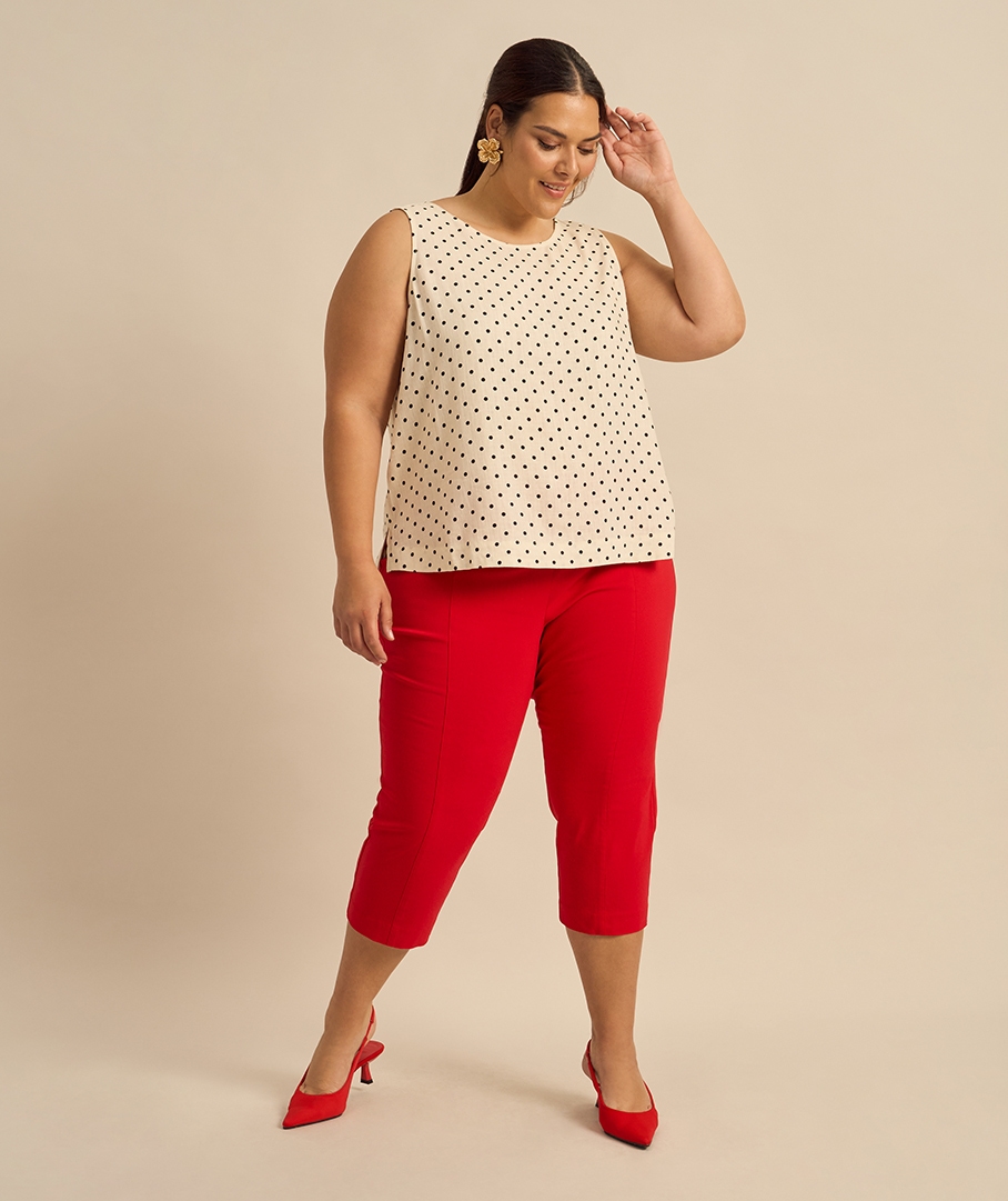 Women s Cropped Pants Shop Sizes 6 24 At Suzanne Grae