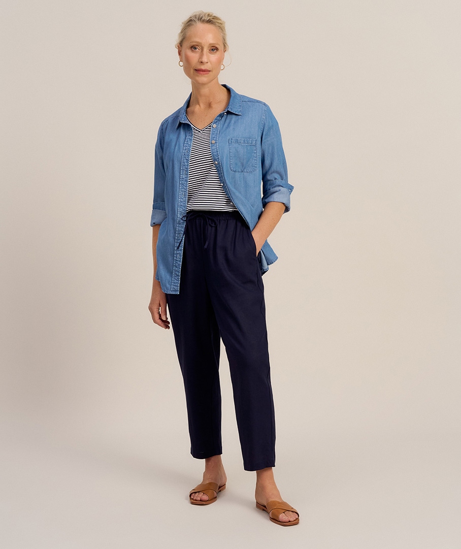 Suzanne grae denim jogger hot sale