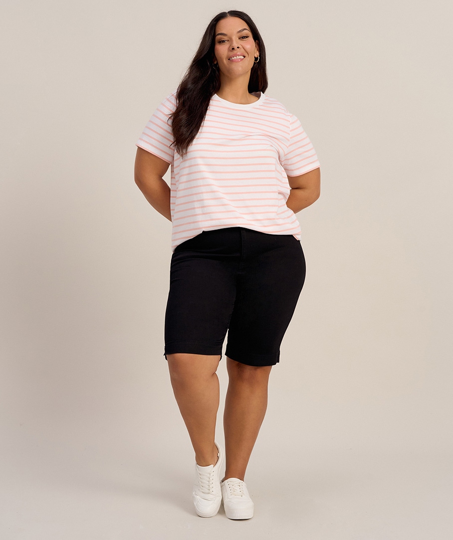 The Slim Denim Short