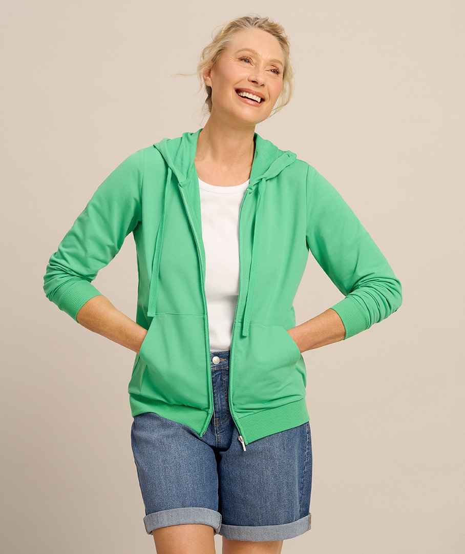 Hoodies with jacket top