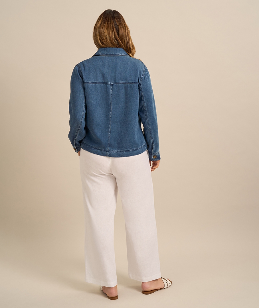 Lyocell Jean Jacket