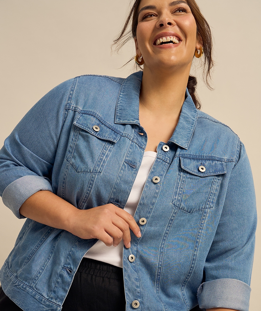 Lyocell Jean Jacket Suzanne Grae